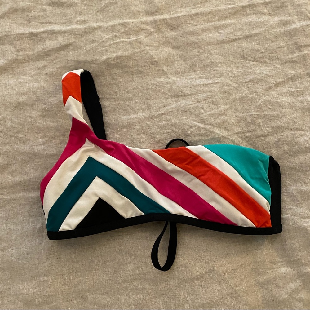 BECCA One Shoulder Swim Top